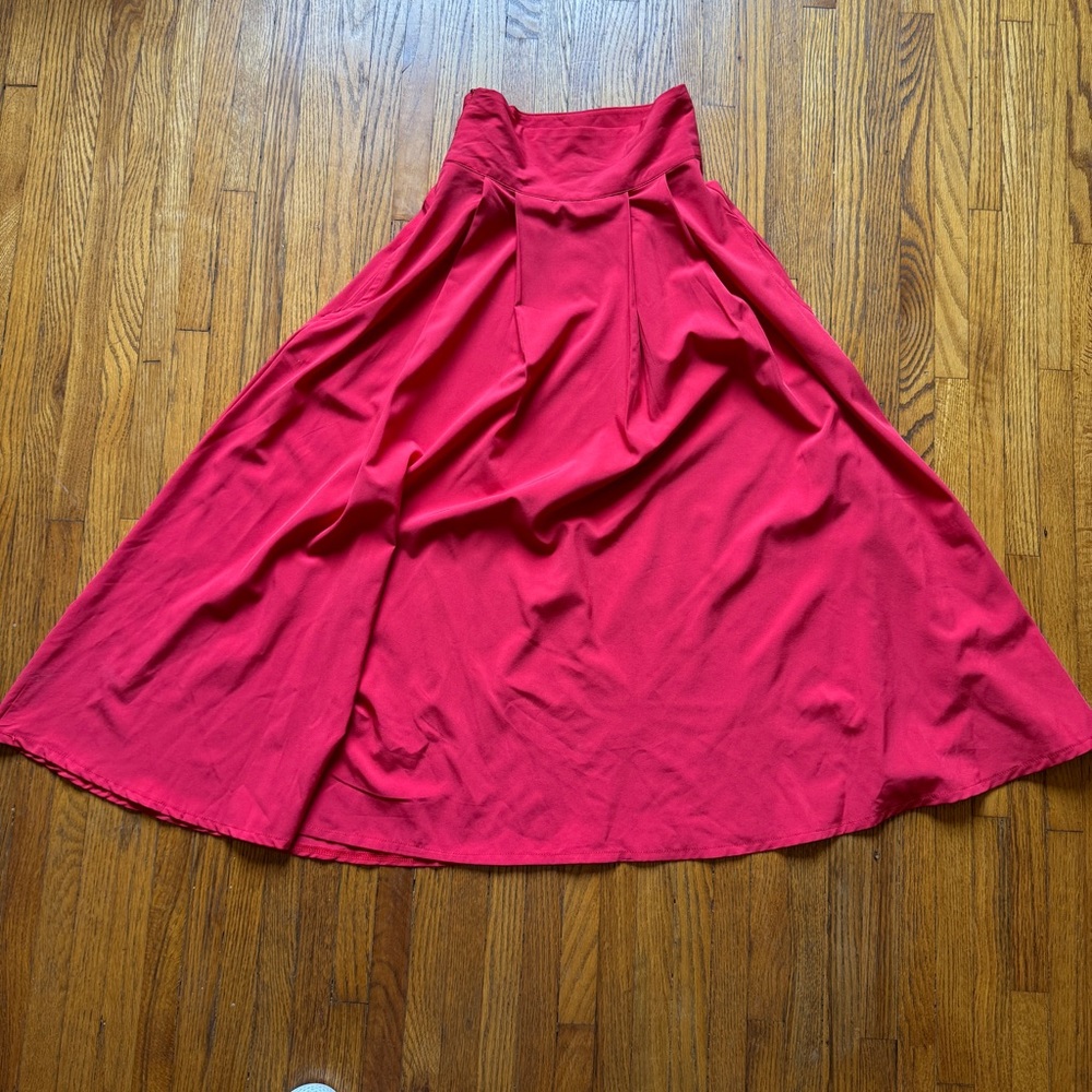 Dreamy RED vintage a-line skirt ❤️